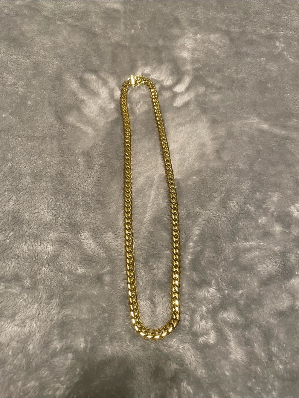 Gold-Plated Cuban Link Necklace - Men’s Fashion Jewelry 14k Gold Plated